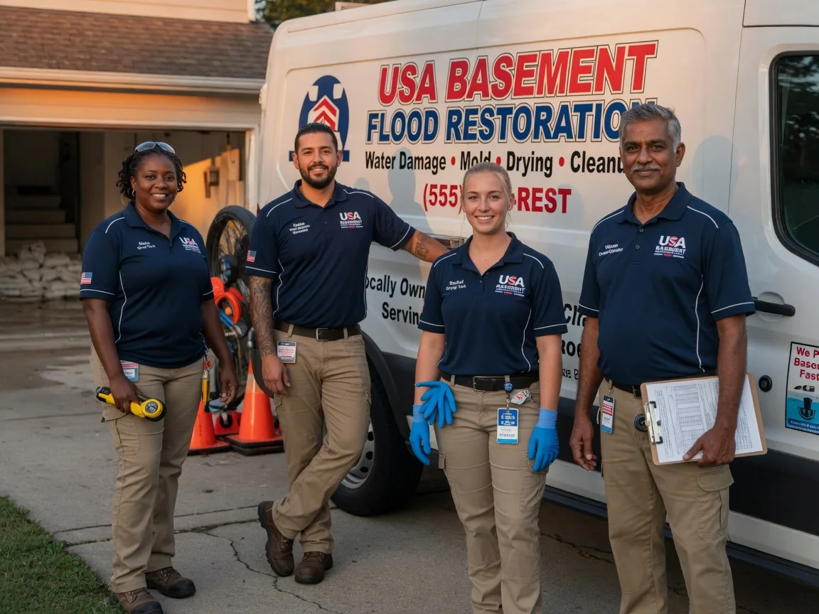Basement Flood Cleanup company in Wellsville, KS